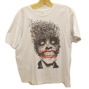 Jack Of All Trades Men White T Shirt ft Joker Sz L